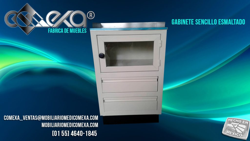 Gabinete Sencillo Esmaltado | Mobiliario Médico Comexa