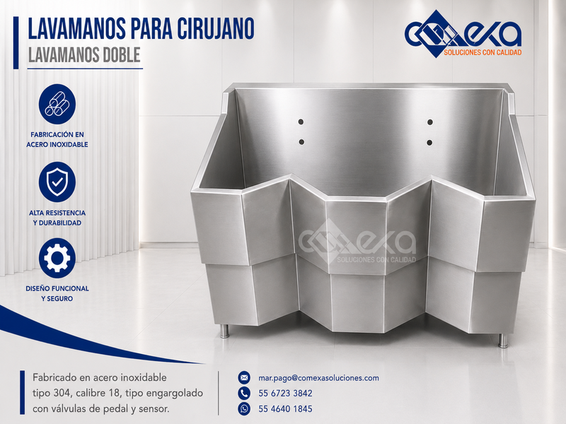 LAVAMANOS DOBLE_COMEXA