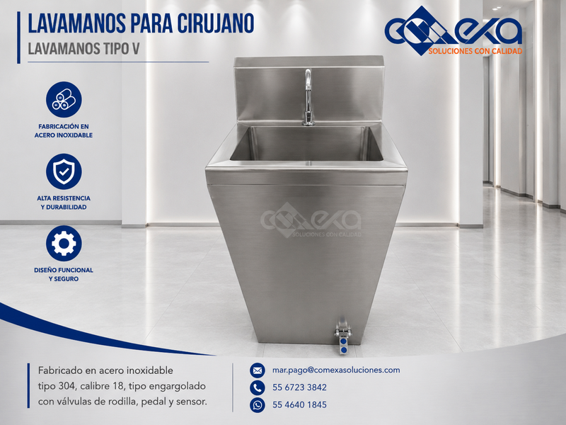 LAVAMANOS TIPO V_COMEXA