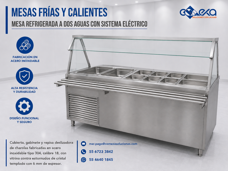 MESA REFRIGERADA A DOS AGUAS CON SISTEMA ELÉCTRICO_2_COMEXA