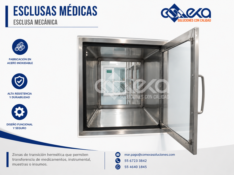 ESCLUSA MECÁNICA HOSPITAL TLAPA DE COMONFOTR GUERRERO_COMEXA